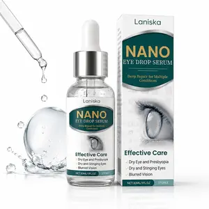 Nano Eye Serum, Gentle Mint-Infused Moisturizing Eye Care Formula, Hydrating Daily Repair Essence for Adults (Single Item)