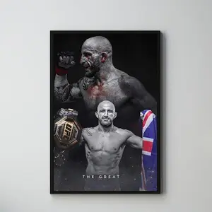 Alexander Volkanovski UFC Poster, UFC Fighter Wall Print, Home Gym Decor, Quality Paper 8x12 to 27x40inch