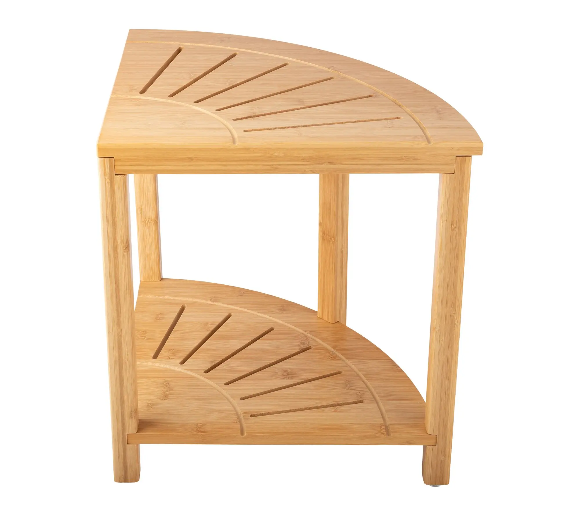 Lavish Home Corner Shower Bench Inside Shower, Bathroom, Sauna