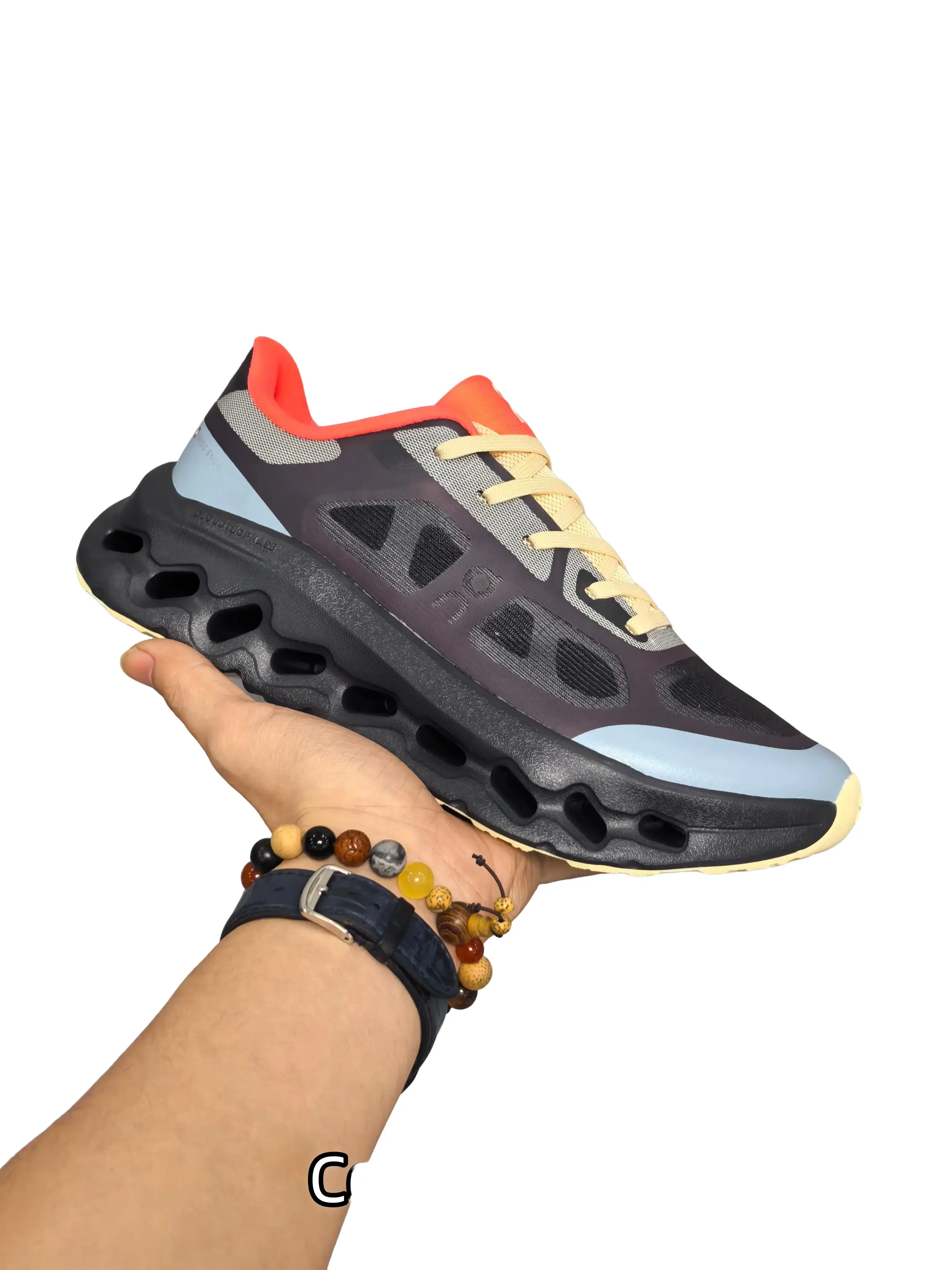 Lightweight Color Block Casual Trainers | Ventilated Sweat-Wicking Surface | Non-Slip Traction Sole | Fit Commuting & Outdoor Strolls | Prevent Stuffy Sweaty Feet During All-Day Wearing