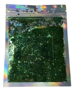 Green Chunky Glitter