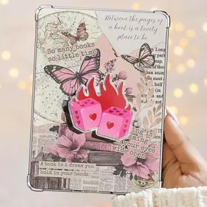 Rainbow Summer Hot Pink Heart Dice Fire Magnetic Pop Socket Phone Grip Vibrant Color Phone Grip Kindle Grip Popsocket