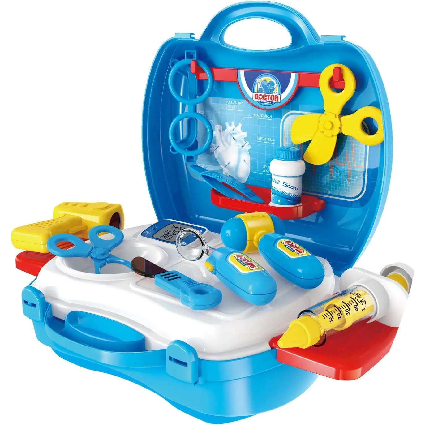 24 Pcs Doctor Play Toy Set for Toddlers | Pretend Imaginary Pretend Play Toy for Boys & Girls | Portable & Easy to Store Unique Play Set
