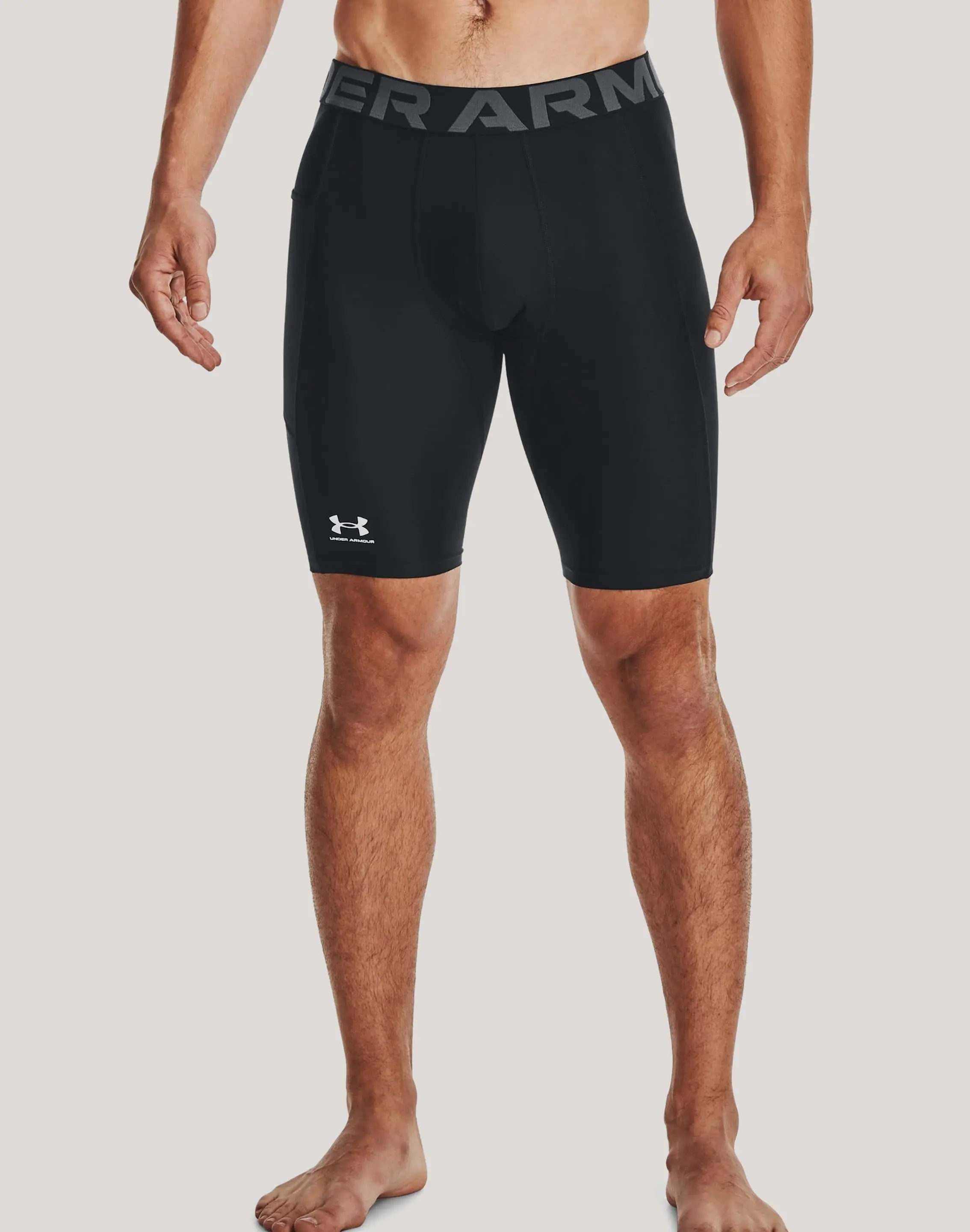 Mens Under Armour HeatGear Pocket Long Shorts