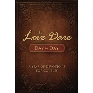 USED-The Love Dare Day by Day: A Year of Devotions for Couples by Kendrick, Stephen (Hardcover)