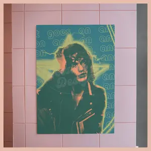 Conan Gray Never Ending Song Poster, Retro Music Art Print for Conan's New Era, Vintage Lyrics Poster