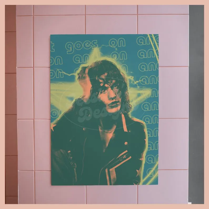 Conan Gray Never Ending Song Poster, Retro Music Art Print for Conan's New Era, Vintage Lyrics Poster