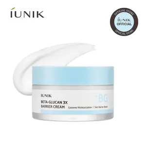 [IUNIK Official] Beta Glucan 3X Barrier Cream | Deep Moisture Locking & Barrier Strengthening for Dry & Sensitive Skin | summervibes | 50ml / 1.69 fl oz