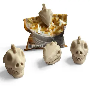 Dinosaur Bag Clip - Fun and Unique Accessory for Snack Time (4 units)