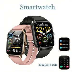 Ntaanoo 2026 P66 HD Smartwatch Wireless Call & Message Alert 110+ Sport Modes Multifunctional Touchscreen Watch for Men Women High-Definition Display