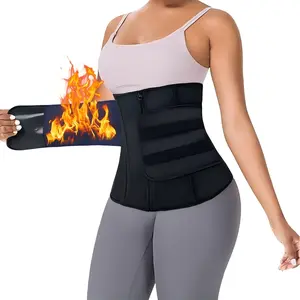 Women's Compression Shapewear Belt Slimming Waist Cincher with Hook&Zipper Stretchy Tummy Control for Fitness&Daily Wear Bodysuit Trainer Elastic Gym Essential Womenswear Outdoor