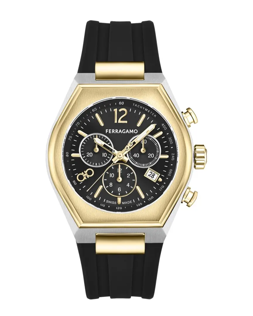 Ferragamo Men's Tonneau Chrono Watch