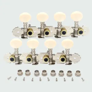 Mandolin String Tuning Pegs Machine Heads String Tuning 4L+4R Pegs for 8 Strings