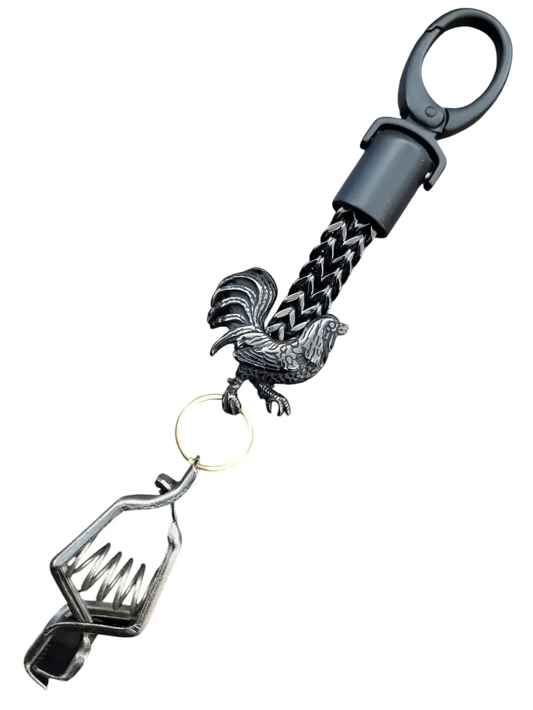 ParacordClips - El Gallo Fino Negro Glove Clip