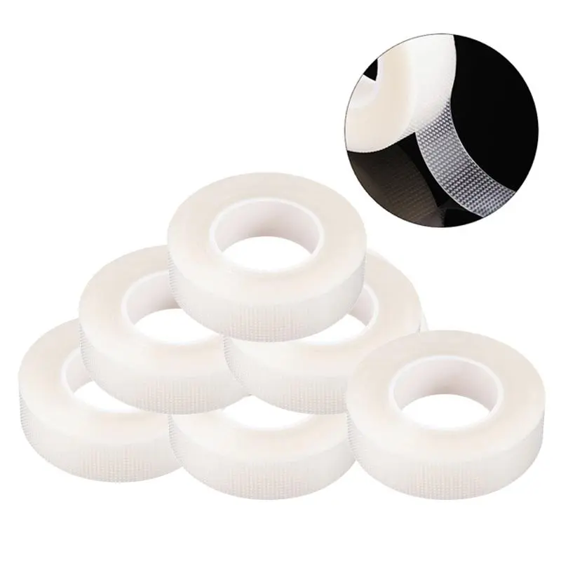 Eyelash Tape Transparent Adhesive Fabric 9m/10 Yard/Roll Adhesive Breathable Micropore Fabric Tape for Eyelash Extension Supply 2026 New