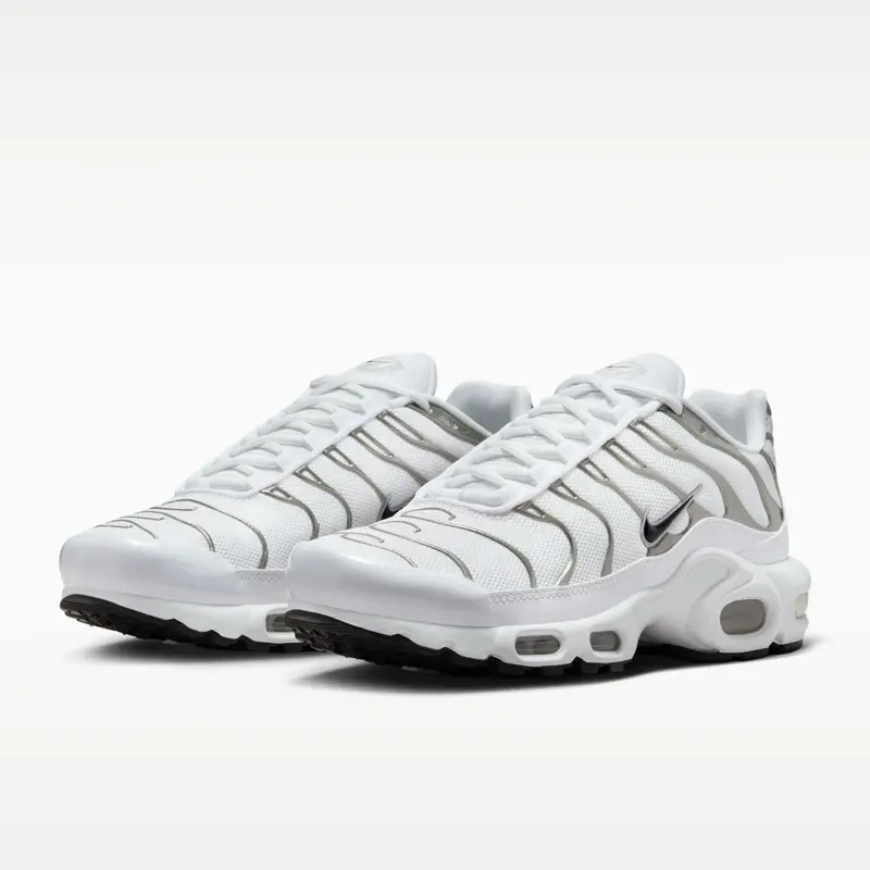 Nike Air Max Plus SE | White/Pure Platinum/Black | 6.5W | Brand New Replacement Box |