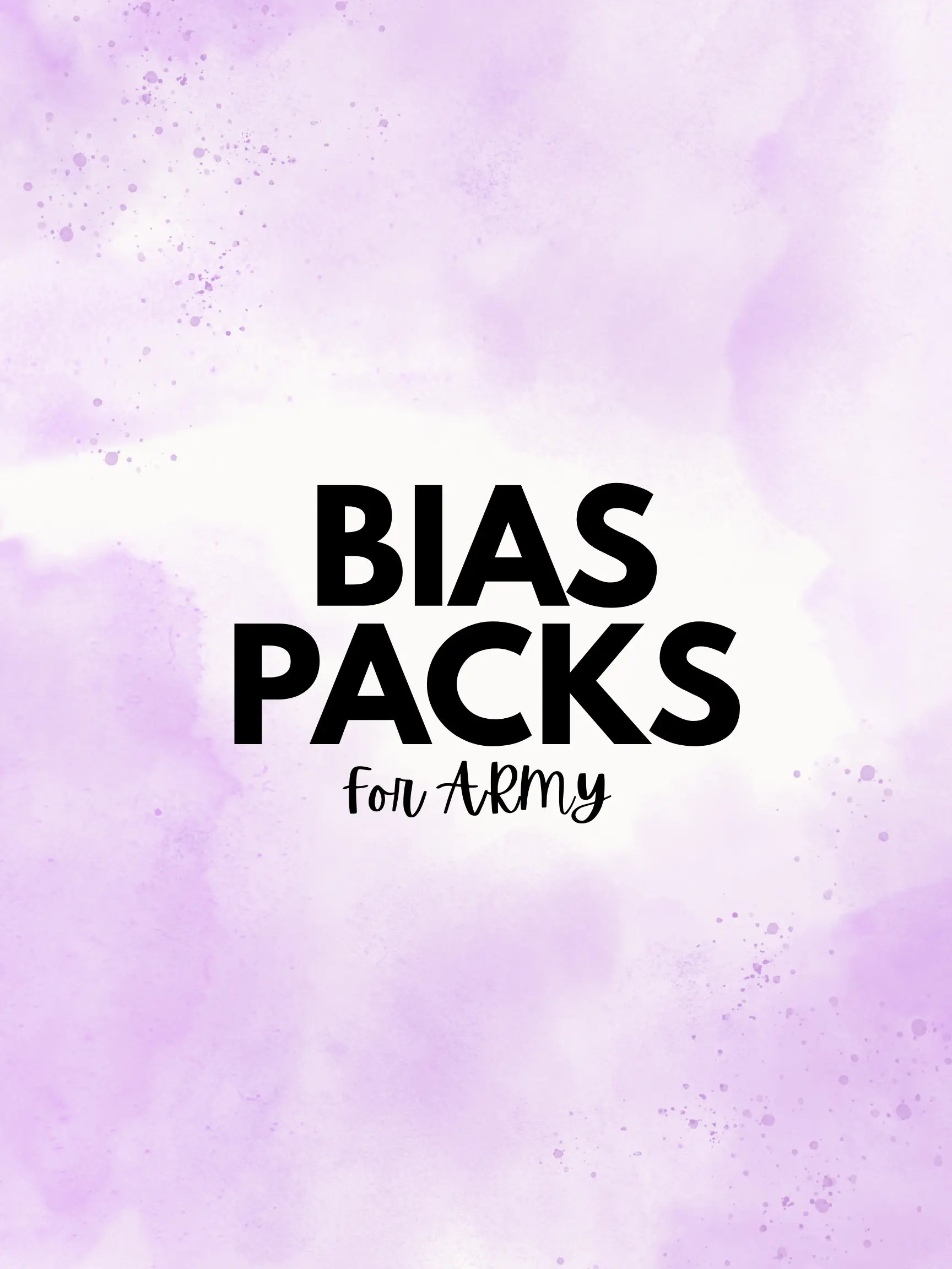 Bias Packs - PCs, Photo Strips Bias Packs - PCs, Photo Strips