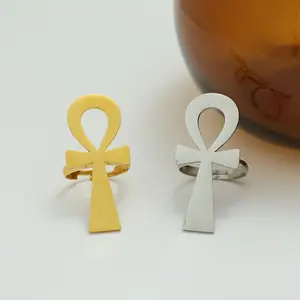 luck jewelry That "Key of Life" Ring Everyone’s Talking About 🔑 | Gold Tone Stainless Steel | Minimal & Meaningful Everyday