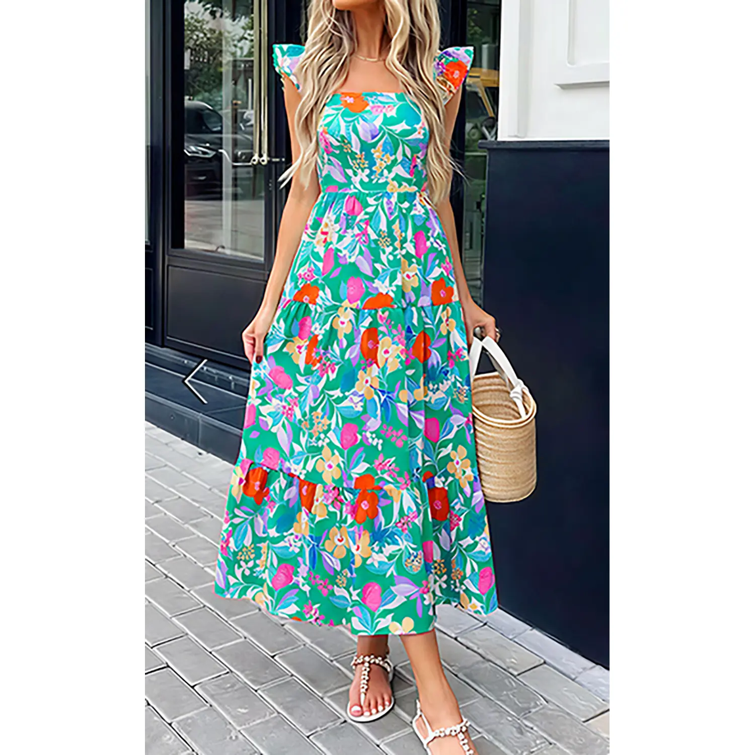 one shoulder tulip hem dress Cutout One-Shoulder Pleated Tulip Hem Dress  Luxury Sunset