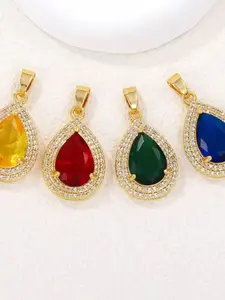 Elegant Zirconia Pendant Necklace, Simple Design Jewelry for Women, Perfect Gift Idea, Stylish Accessory for Everyday Wear