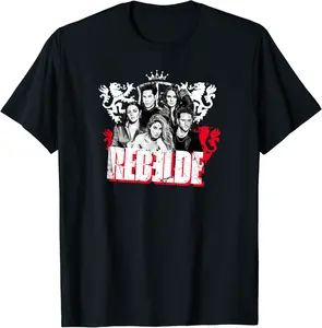 RBD Rebelde Tour 2023, Rebelde Concert. T-Shirt - Abigaillou Shop 27B0CJ9512N2