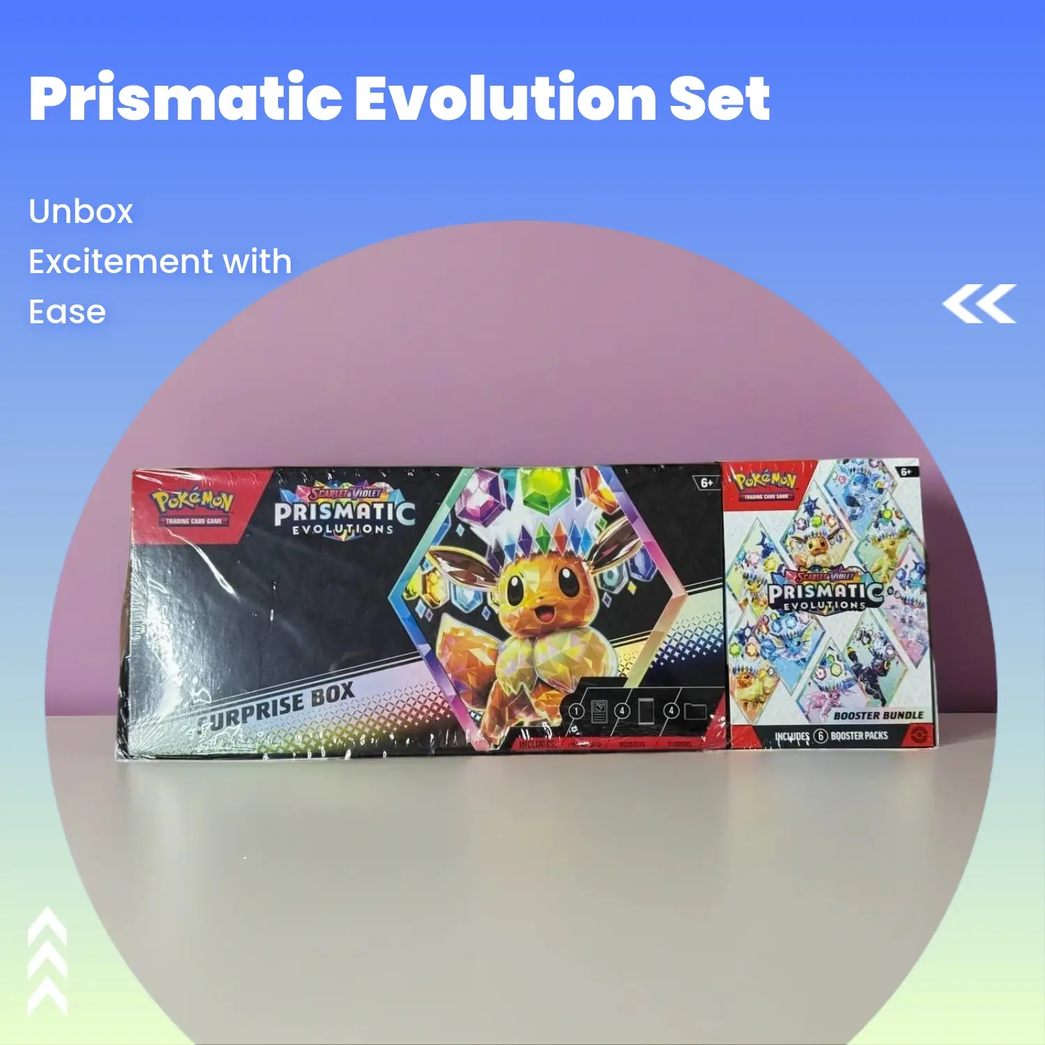 Pokmon Prismatic Evolutions Sam's Club Exclusive Surprise Box + Booster Bundle (Factory Sealed) - TikTok Shop Pokmon Prismatic Evolutions Sam's Club Exclusive Surprise Box + Booster Bundle (Factory Sealed) - TikTok Shop