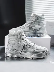 Couple Retro Thick Sole Rubber Sneakers, Breathable Comfort Sport Shoes, Fashion Versatile Casual Flat Shoes, Unisex All-Season Footwear
