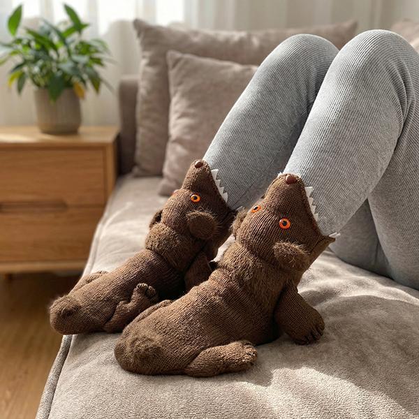 BOFFWAM Animal Knit Socks, Cute Plush Fuzzy Socks for Women Men, Novelty Animal Paw Socks, Soft Warm Cozy Slipper Socks, Cute Cartoon Socks, Funny Socks Gift for Teens Adults, Home Lounge Sleeping Socks, Kawaii Animal Socks BOFFWAM Animal Knit Socks, Cute Plush Fuzzy Socks for Women Men, Novelty Animal Paw Socks, Soft Warm Cozy Slipper Socks, Cute Cartoon Socks, Funny Socks Gift for Teens Adults, Home Lounge Sleeping Socks, Kawaii Animal Socks