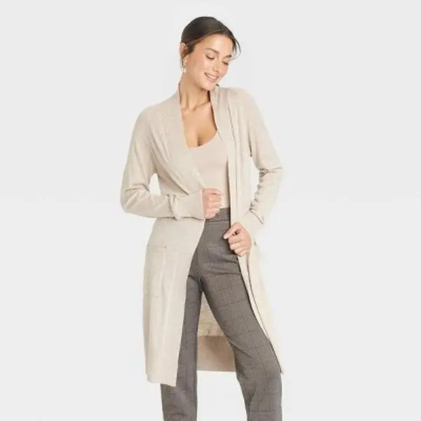 Women's Duster Cardigan - A