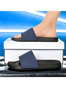 2026 New Couple's EVA One-piece Slippers for Home and Outdoor Use, Summer EVA Non-Stinky Foot Slippers, Hotel Men's Indoor Bathroom Lightweight Sandals, Women's All-Season Universal Slippers