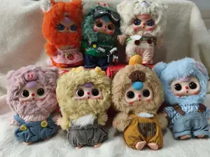 BabyThree Cutie Plush Toy Doll ，Bunny Plush Dolls，Soft Furry Collectibles，