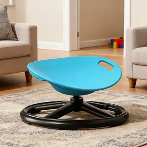 A rotatable sensory integration training chair, suitable for balance training and improving body coordination, is ideal for children and teenagers
