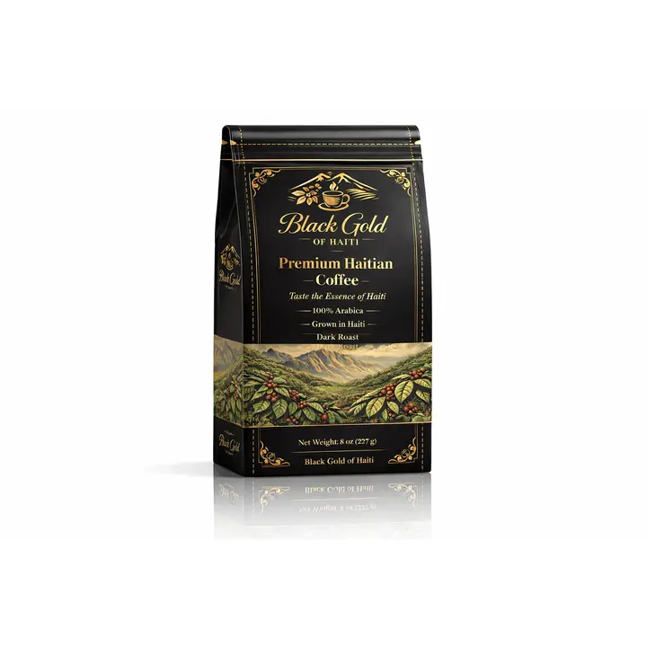 Black Gold of Haiti – Premium Haitian Coffee (8 oz) | 100% Arabica Dark Roast