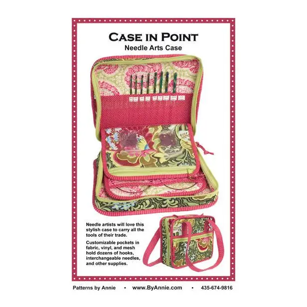 Case In Point Knitting / Crochet Bag Sewing Pattern By Annie