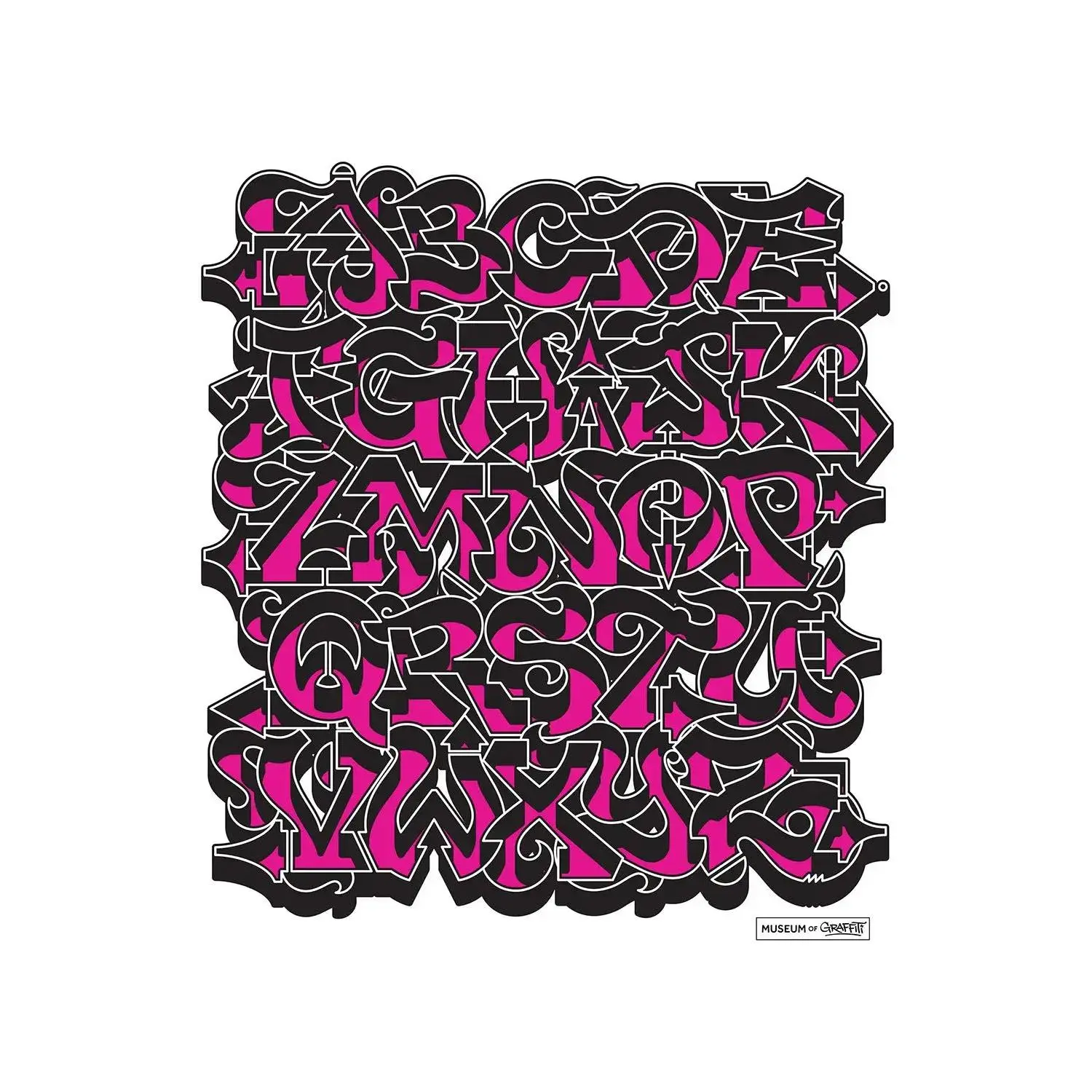 Graffiti Alphabet Poster