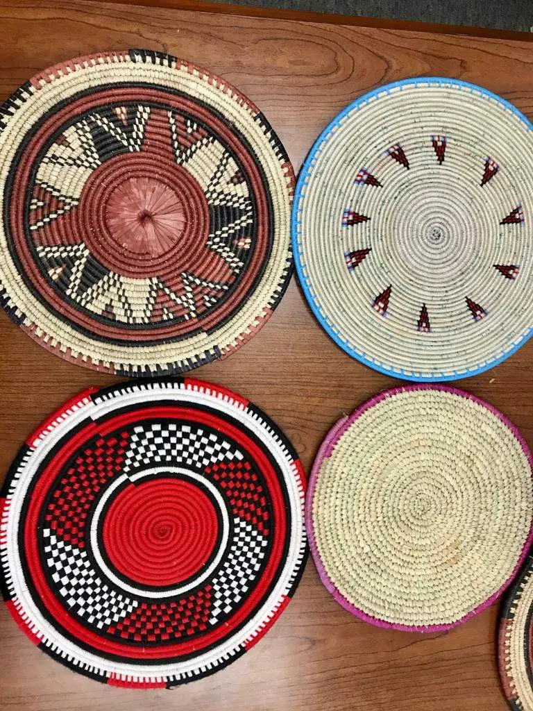 Rwandan Woven Mat -
