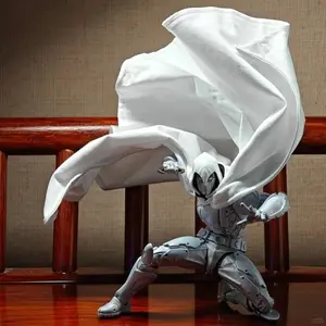 16CM Moon Knight Articulated Action Figure Set Garage Kit Mechanical Knight Model Kit Boy Collectible Trendy Toys Surprise Gifts