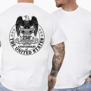 250 Years T-shirt, 250th Anniversary Of The United States Tee, American Eagle Art, Patriotic 4th Of July, Independence Day Gifts