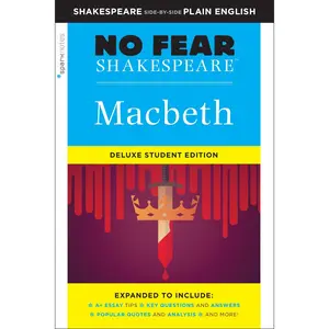 Macbeth by William Shakespeare, SparkNotes [Paperback Book]