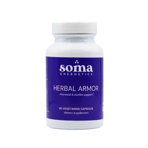 Soma Energetics Herbal Armor - Microbial & Biofilm Support - Berberine-Rich Botanical Blend for Gut & Immune Health