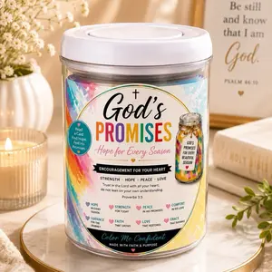 God’s Promises  Bible Verses Jar