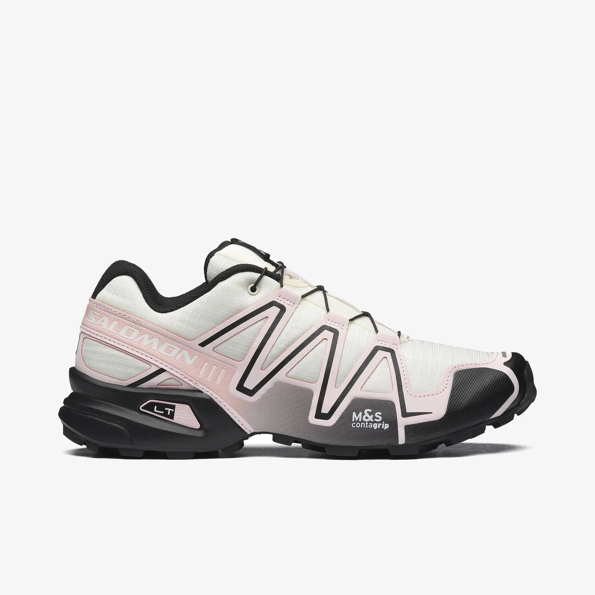 Salomon Men's Speedcross 3 Vanila Ice Icy Pink Black