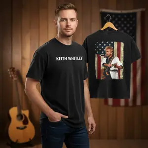 Vintage American Flag Keith Legend Essential T-Shirt, Keith Whitley Shirt, For Keith Whitley Lover Shirt, Country Music Shirt Menswear