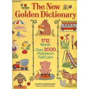 USED-The New Golden Dictionary by Bertha M. Parker (Hardcover)