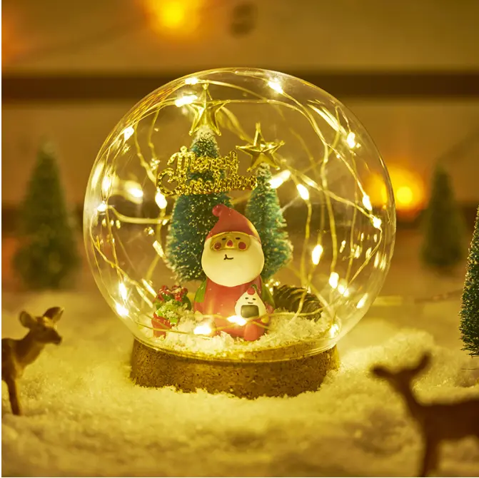 "Unique Snowman Globe – Light-Up Holiday Decoration, Perfect for Enhancing Christmas Spirit, Charming Snowman Design with Illuminating Features, Ideal for Festive Home Decor or as a Gift"