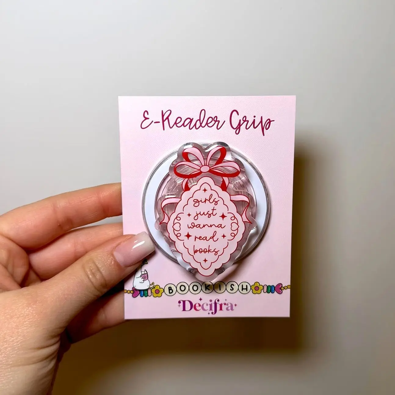 Phone Holder&Kobo Magnetic Grip - Girls Frame