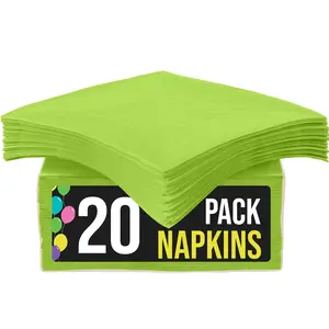 Little Gym - Lime Green Luncheon Napkins | 20 Ct.