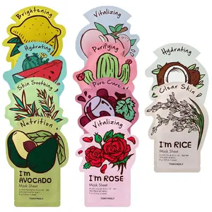 I’m Sheet Mask Gift Set - Korean 10-Pack Face Mask Variety Pack, Gentle Moisturizer with Hydrating, Vitamin Essences to Hydrate, Restore Radiant Skin