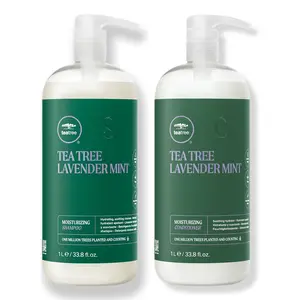 Paul Mitchell Tea Tree Lavender Mint Shampoo & Conditioner - Duo (Liter) Paul Mitchell Tea Tree Lavender Mint Shampoo & Conditioner - Duo (Liter)