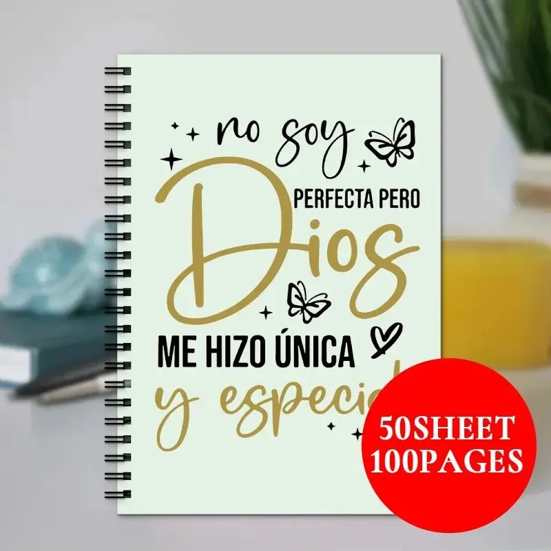 Thankful Spiral Notebook Diary, School Office Supplies, Perfect Gift for Friends Colleagues Men Women, 1 Piece Thankfulness Journal